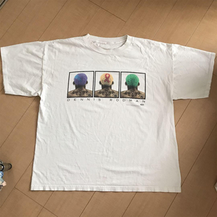 Dennis T恤 潮 Murina 联名tee Bulls Chicago Rodman Shirt