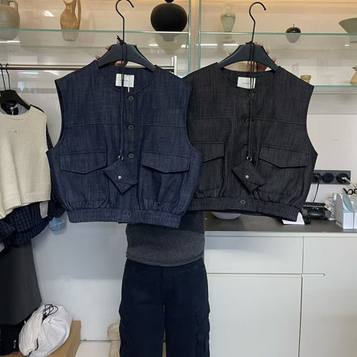 LEAVES叶子家百搭宽松显瘦马甲