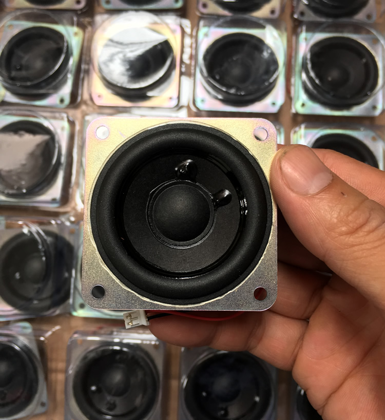 发烧hifi美国2寸4欧2瓦小全频喇叭单元音箱 音质好人声毒
