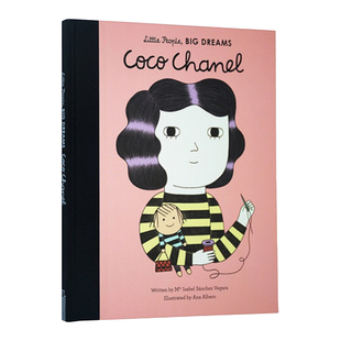 Chanel Big 小女孩 大梦想香奈儿Coco Little People 预售 Dream精装 绘本人物传记儿童英语绘本书籍 英文原版