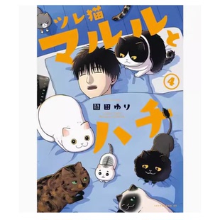 【现货】台版 猫咪好伙伴小圆圆和小八 4 角川 园田ゆり 可爱且有趣猫咪漫画书籍