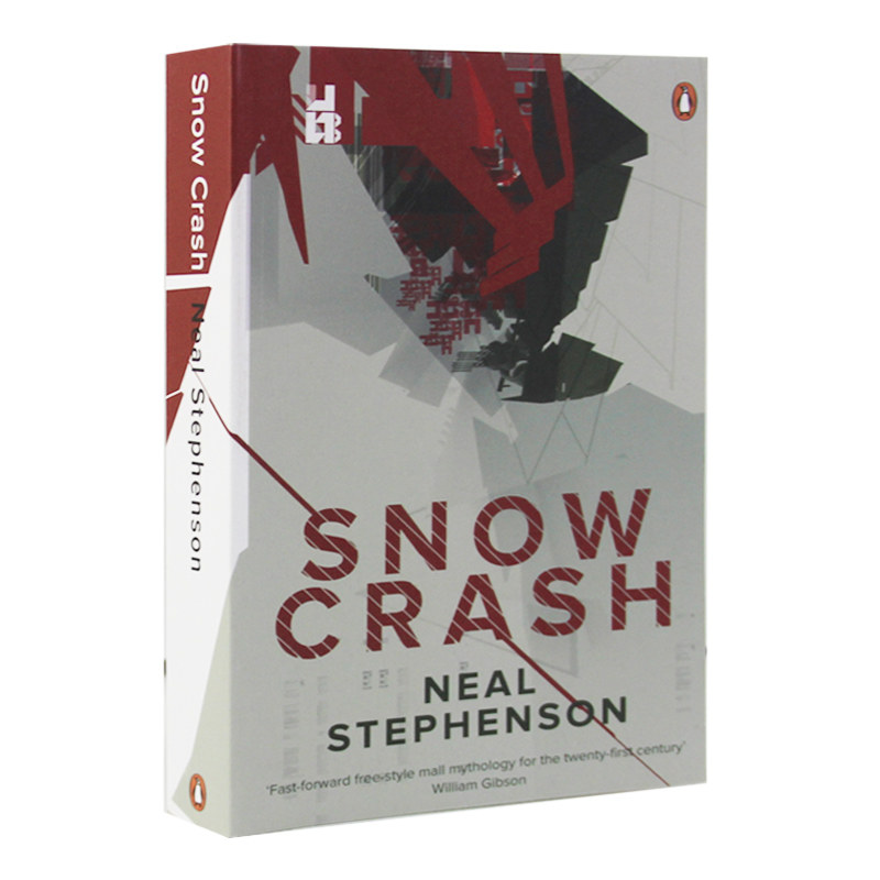 【现货】英文原版 snow crash雪崩 尼尔斯蒂芬森奇幻冒险恐怖科幻小说