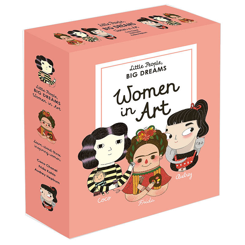 people big dreams women in art女生励志传记故事启蒙科普儿童英语