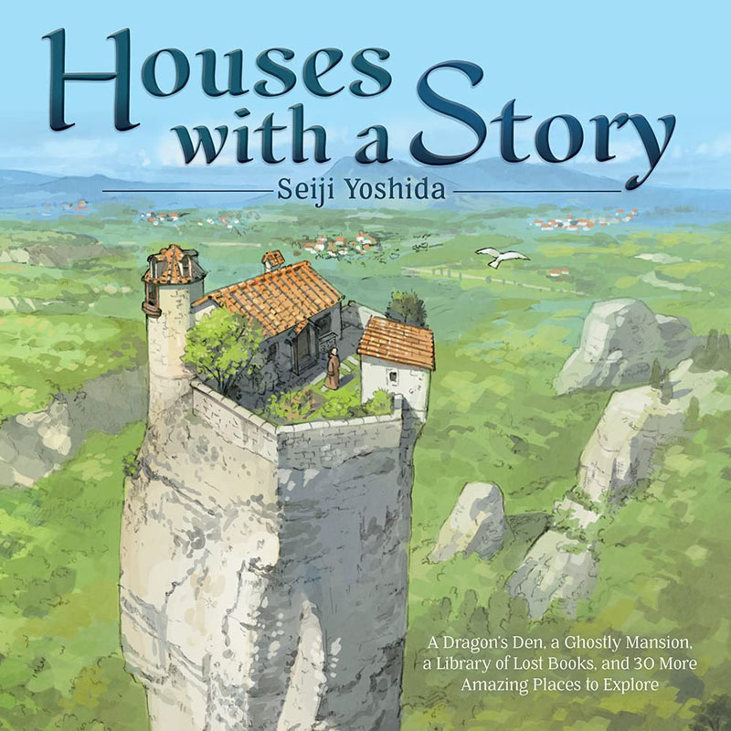 【预售】英文原版Houses with a Story有故事的房子COMIC ARTS Seiji Yoshida , Jan Mitsuko Cash 儿童探险悬疑故事书籍 书籍/杂志/报纸 儿童读物原版书 原图主图