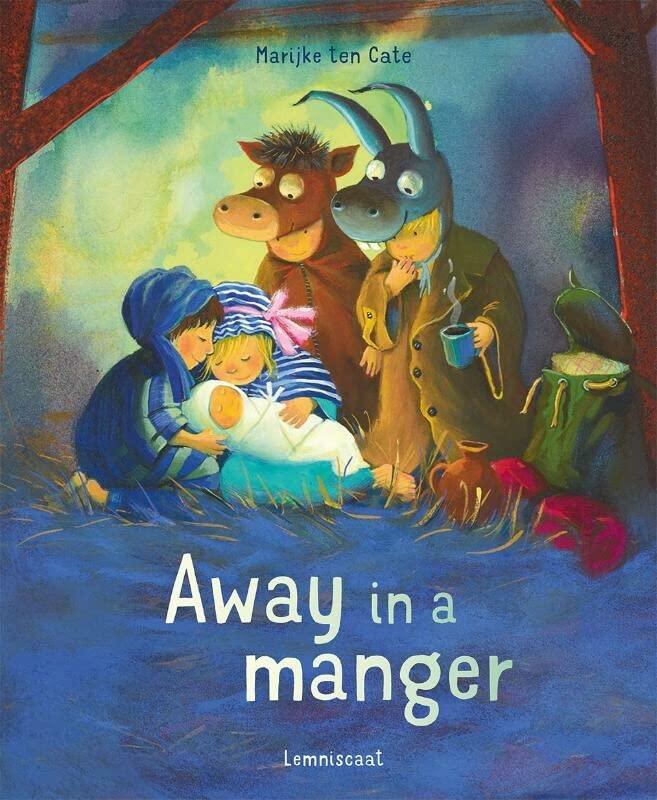 【预售】英文原版 away in a manger 在马槽里 lemniscaat marijke