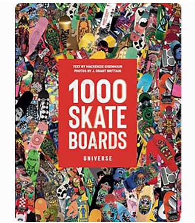 【预售】英文原版 1000 skateboards  1000块滑板 universe mackenzie