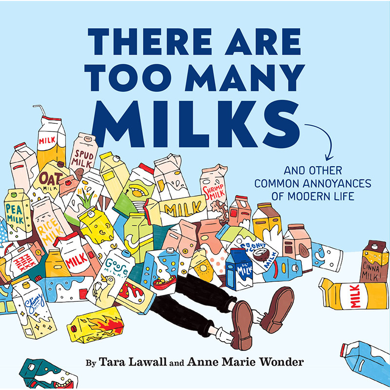 【预售】英文原版 there are too many milks 牛奶太多了 chronicle
