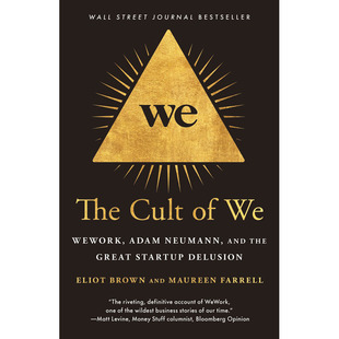 【预售】英文原版 The Cult Of We 对我们的崇拜 Eliot Brown WeWork创始人的内幕故事职场工作企业管理书籍