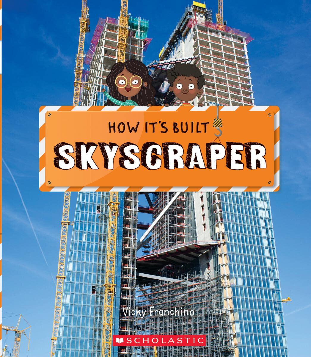 【预售】英文原版 skyscraper (how its built)摩天大楼 它是如何