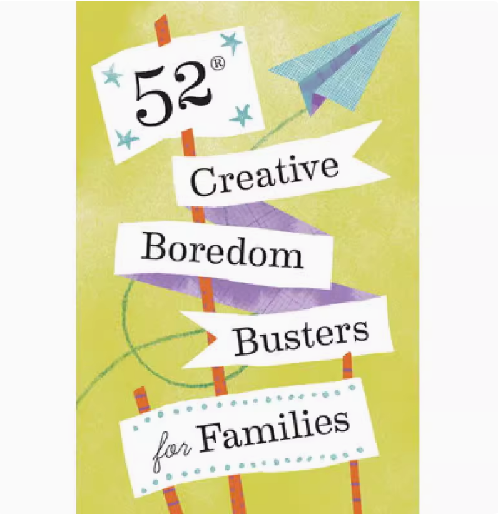 【预售】英文原版 52 Creative Boredom Busters for Families 52个适合家庭的创意无聊消除游戏 Chronicle 生活风格书籍