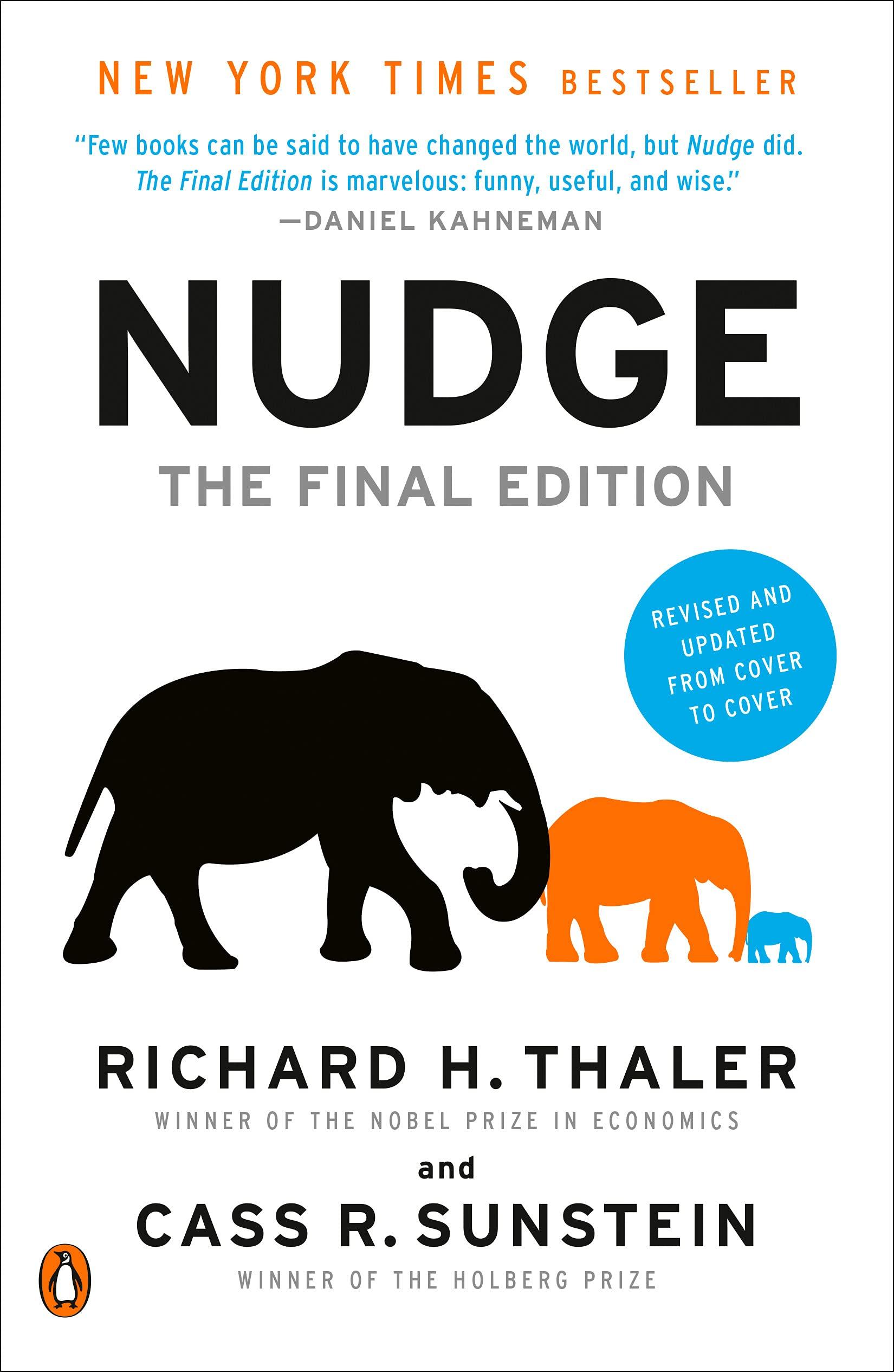 【现货】英文原版 nudge the final edition 轻推*终版 richard h