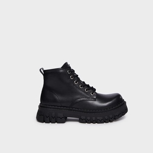 Delias鞋正品代购小皮鞋短筒靴马丁靴美式复古dollskill鞋厚底鞋