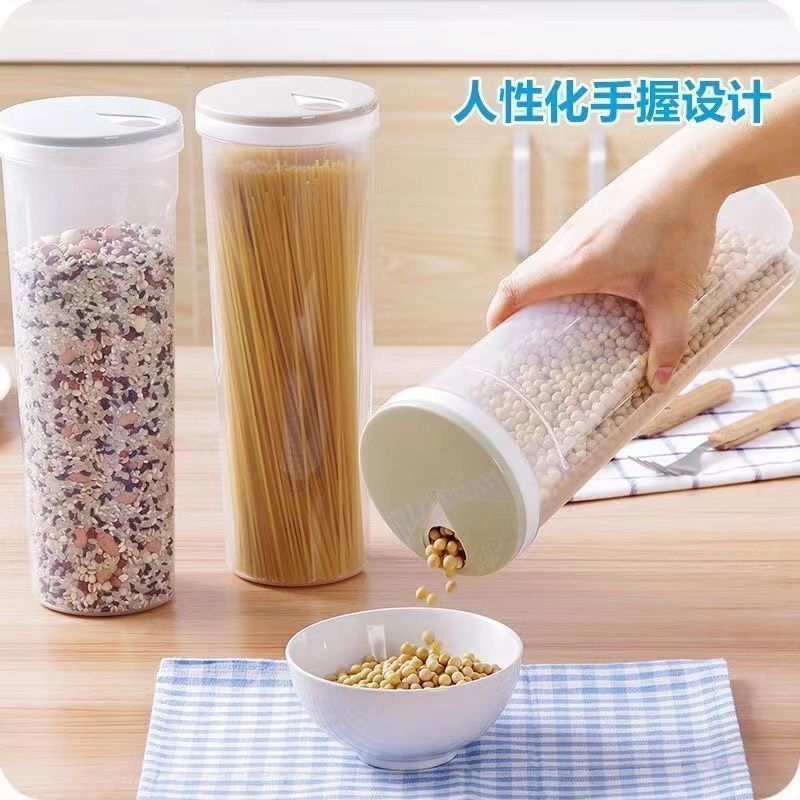 日本进口面条储物罐大容量面条盒食品级密封解决方案