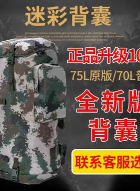 新式迷彩100背囊EXP0Z-S军绿色携行装具户外野营登山背包防水耐磨
