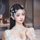 侧边水钻发夹唯美新款 新娘头饰韩式 造型简约时尚 气质婚纱礼服发饰