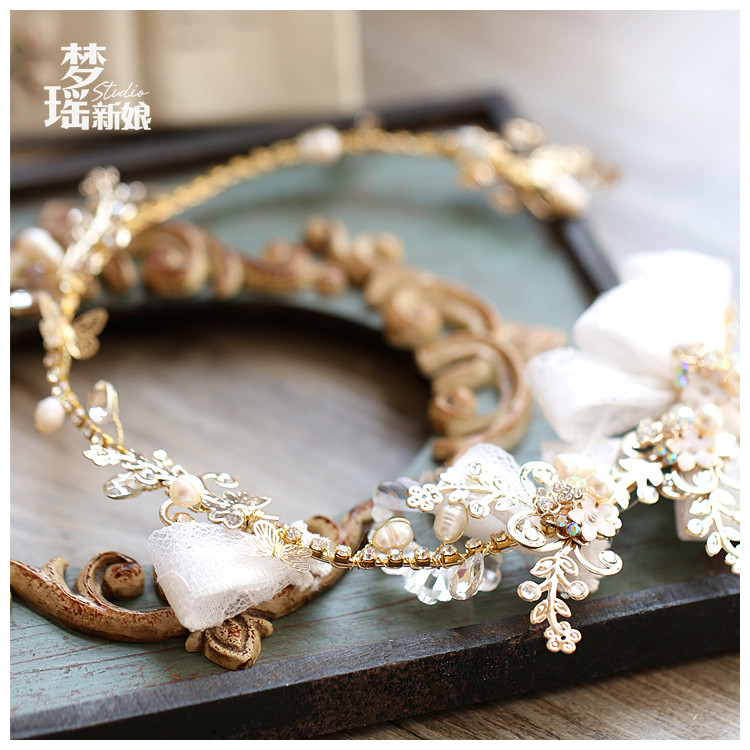 Accessoire cheveux en dentelle - Ref 1200643 Image 5