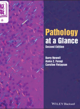 预售 病理学概览 第二版 Pathology At A Glance 2Nd Edition Barry Newell 英文原版 中商原版