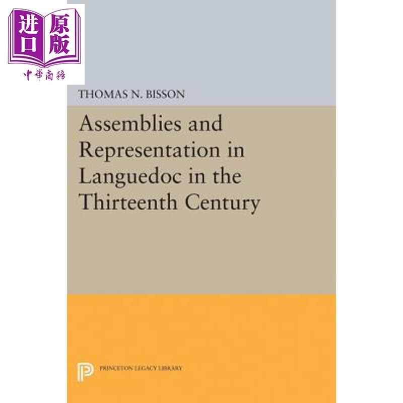 预售 13世纪郎格多克的组件和代表 Assemblies and Representation in Languedoc in the Thirteenth Century【中商原版】