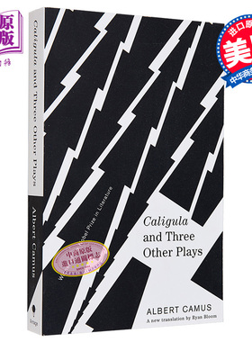 诺贝尔文学奖得主1957年 加缪 卡利古拉及其他作品 英文原版 Caligula and Three Other Plays Albert Camus