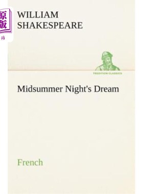 海外直订法语 Midsummer Night's Dream. French 仲夏夜之梦。法国