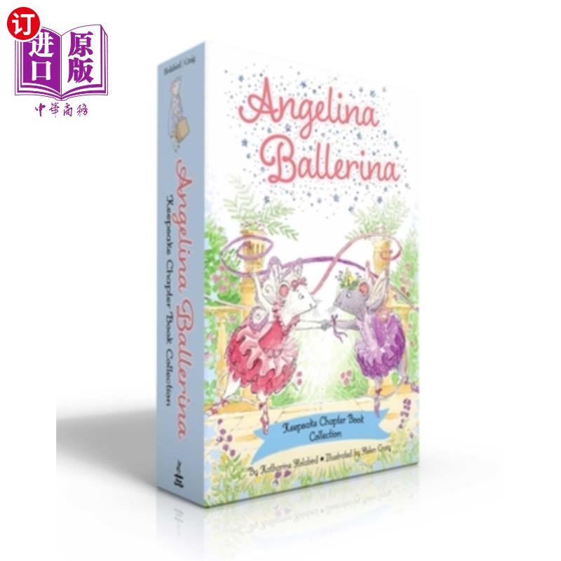 海外直订Angelina Ballerina Keepsake Chapter Book Collection (Boxed Set): Best Big Sister 安吉丽娜·芭蕾舞演员纪念册