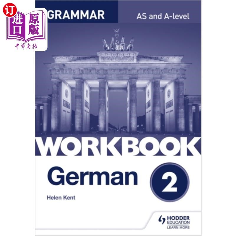 海外直订German A-level Grammar Workbook 2 德语a级语法练习册2
