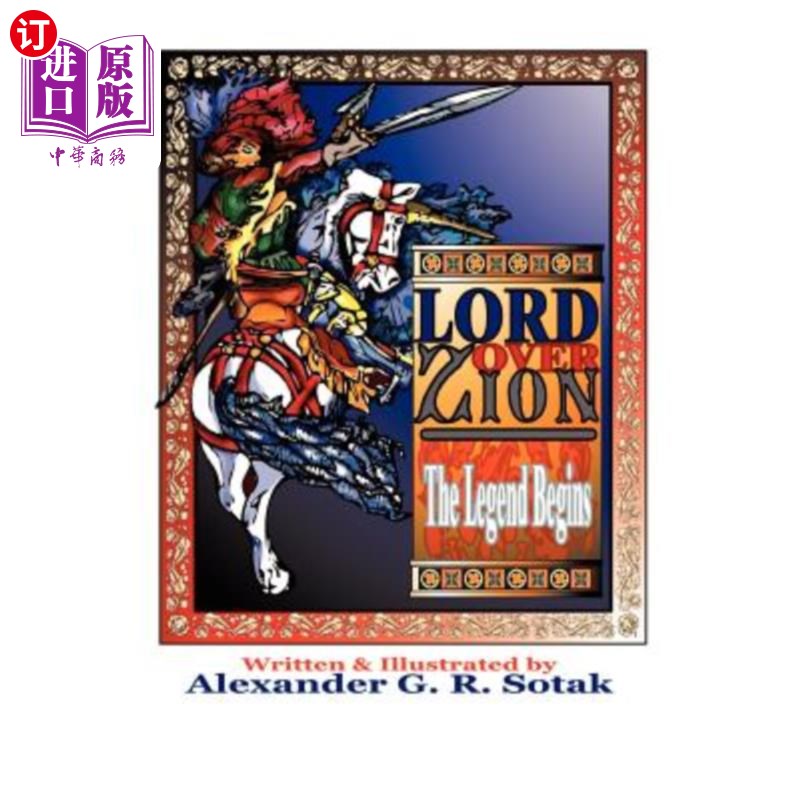 海外直订Lord Over Zion: The Legend Begins 锡安之王:传奇开始