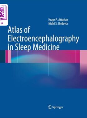 海外直订医药图书Atlas of Electroencephalography in Sleep Medicine 睡眠医学脑电图图谱