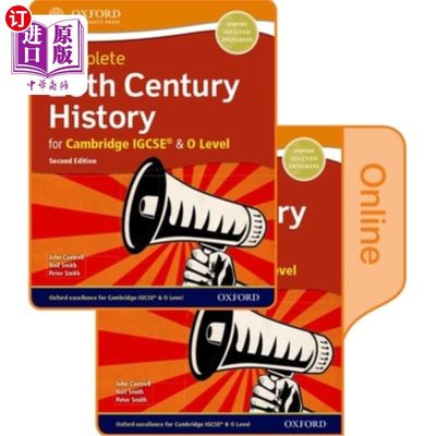 海外直订医药图书20th Century History for Cambridge Igcserg: Print & Online Student Book Pack 20世纪历史剑桥Ig