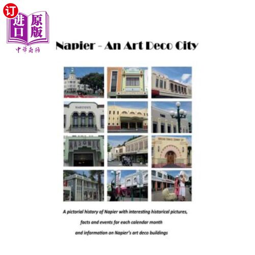 海外直订Napier - an Art Deco City 纳皮尔——装饰艺术之城