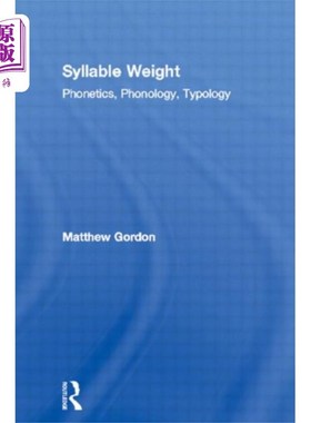 海外直订Syllable Weight 音节权重