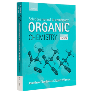 有机化学配套解答解题手册 牛津经典教材 Solutions Manual to accompany Organic Chemistry 英文原版【中商原版】