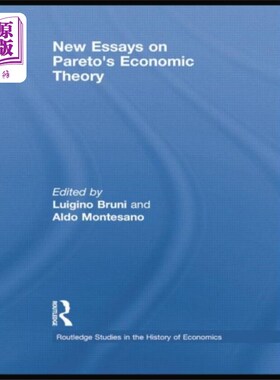 海外直订New Essays on Pareto’s Economic Theory 帕累托经济理论新论文集