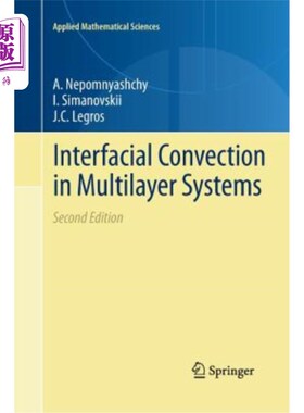 海外直订Interfacial Convection in Multilayer Systems 多层体系中的界面对流