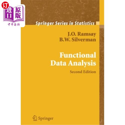 海外直订Functional Data Analysis 功能数据分析