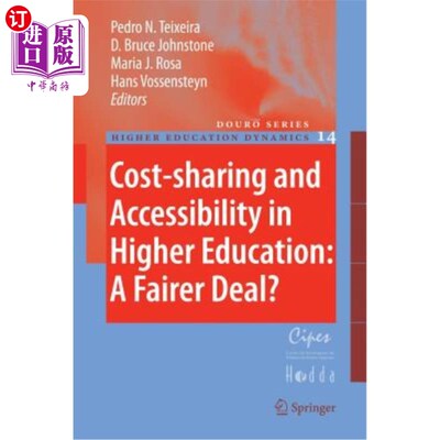 海外直订Cost-Sharing and Accessibility in Higher Education: A Fairer Deal? 高等教育中的成本分担和可及性：更公平的交易？