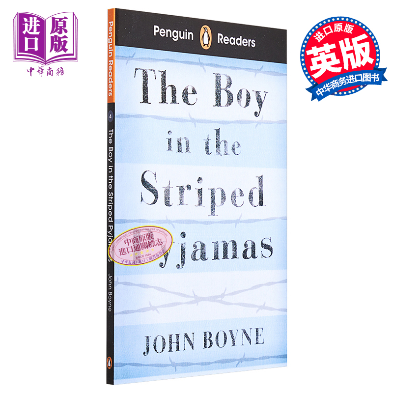 ELT Graded Penguin Readers L4 Boy in Striped Pyjamas 企鹅分级文学经典4级 穿条纹睡衣的男孩 英文儿童阅读【中商原版】