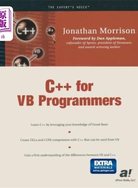 海外直订C++ for VB Programmers [With Start Up CD-ROM] c++ for VB程序员[与启动CD-ROM]