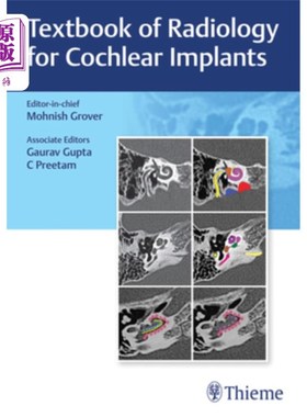 海外直订医药图书Textbook of Radiology for Cochlear Implants 人工耳蜗放射学教科书