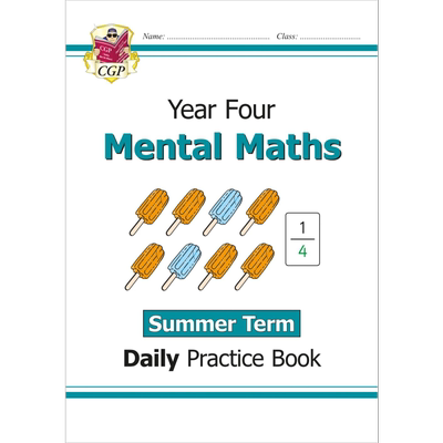 KS2心算日常练习书4年级夏季学期