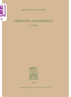 海外直订Ordnung Coleoptera (Larven) Ordnung 鞘翅目（毛毛虫）