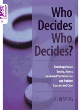 海外直订医药图书Who Decides Who Decides? 谁决定谁决定?