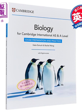 预售 AS & A Level Biology Exam Preparation and Practice剑桥国际AS & ALEVEL生物考试备考练习含电子版 第五版【中商原版】
