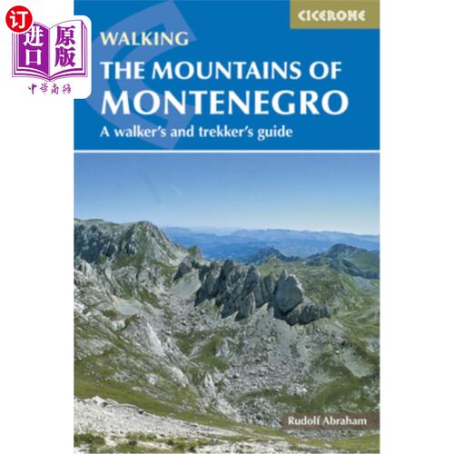海外直订The Mountains of Montenegro 黑山山脉