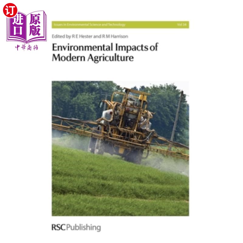 海外直订Environmental Impacts of Modern Agriculture 现代农业的环境影响