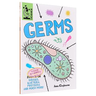 太喜欢科学了 微小科学系列 细菌 英文原版 Tiny Science Germs Anna Claybourne 科普百科【中商原版】