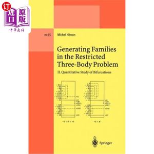 海外直订Generating Families in the Restricted Three-Body Problem: II. Quantitative Study受限三体问题中的生成家族:2