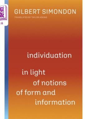 海外直订Individuation in Light of Notions of Form and In... 形式与信息观念下的个性化