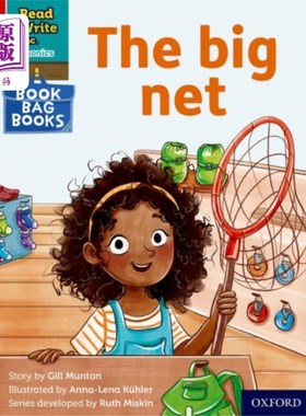 海外直订Read Write Inc. Phonics: Red Ditty Book Bag Book... Read Write公司红色小曲书包第4册大网