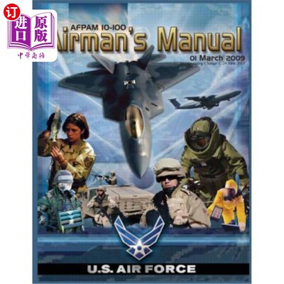 海外直订Airman's Manual: 01 March 2009 Incorporating Change 1, 24 June 2011 飞行员手册：2009年3月1日，包含变更1，20